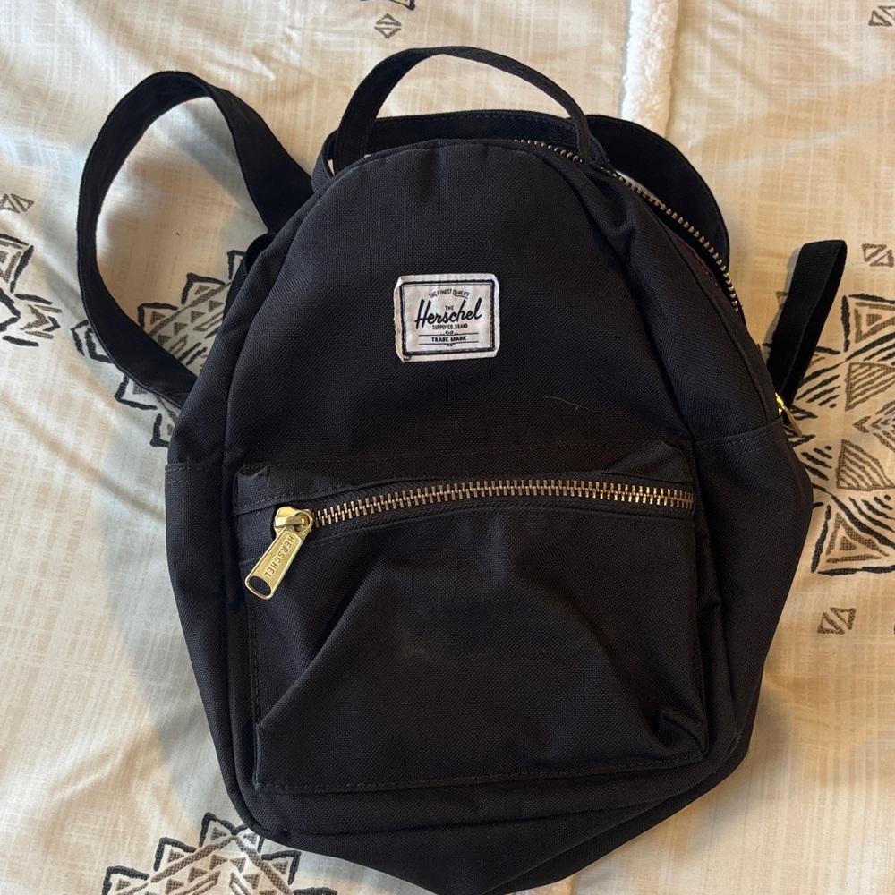 💛2 for $15! Herschel Supply Company Black Mini Backpack